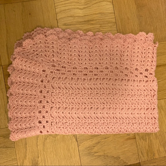 Crochet Baby Afghan. Handmade with Love!!! ❤️❤️❤️ - Picture 2 of 3